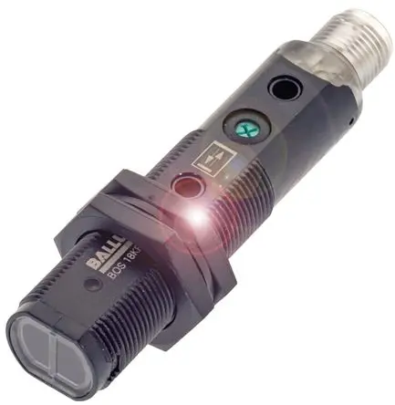 Produktfoto 1 von BALLUFF BOS 18KF Lichtintensitätssensor 700 mm, IP67, Infrarot, PnP 100 mA 30V