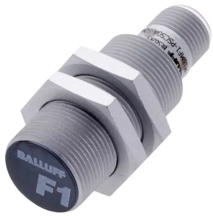 Produktfoto 1 von BALLUFF M18 Induktiver Näherungssensor, Gewinderohr PnP / 200mA 5 mm, IP67 250 V ac 30 V dc