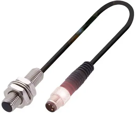 BALLUFF M8 Induktiver Näherungssensor, Gewinderohr PnP / 200mA 2 mm, IP68 250 V ac 30 V dc