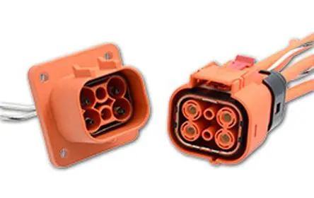 Produktfoto 1 von Amphenol Industrial Epower Lite EV-Steckverbinder, RADSOK-Buchse mit HVIL 70A, 1-reihig, 2-polig, Stecker, 10mm², Buchse