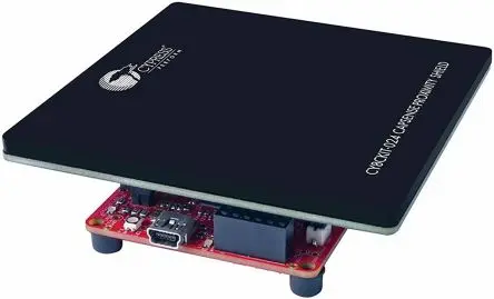 Produktfoto 1 von Infineon CapSense Berührungsabschirmung Arduino kompatible Platine, Schild passend für Arduino
