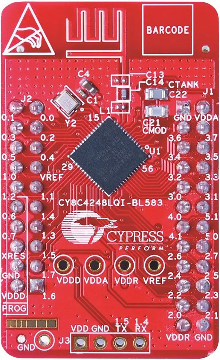 Produktfoto 1 von Infineon Entwicklungstool Kommunikation und Drahtlos, Bluetooth Smart (BLE)
