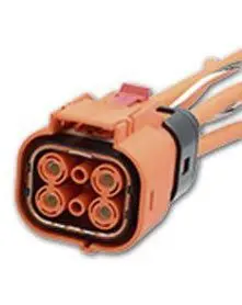 Produktfoto 1 von Amphenol Industrial Epower Lite EV-Steckverbinder, RADSOK-Stecker mit HVIL 70A, 2-reihig, 4-polig, Buchse, 10mm²,