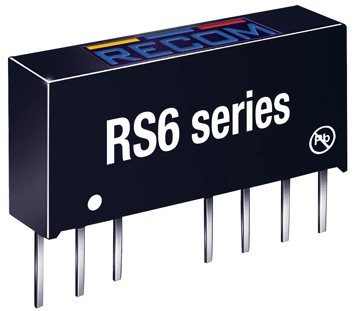 Recom RS6 DC/DC-Wandler 6W 24 V dc IN, 3.3V dc OUT / 1.3A Durchsteckmontage 1.6kV dc isoliert