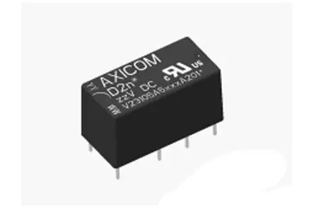 Produktfoto 1 von TE Connectivity D2n 48V dc Spule 2-poliger Wechsler Printrelais 3A 11520Ω 200mW Monostabiles Relais