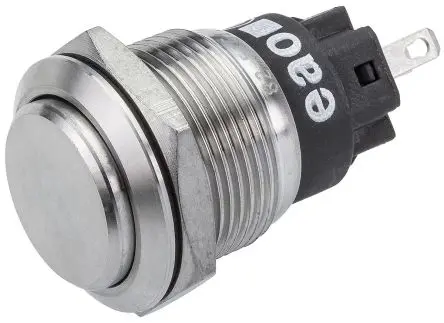 Produktfoto 1 von EAO 82 Druckschalter Tastend Panel Ø 19 mm, 1-poliger Umschalter / 3A 240 V dc 240 V ac, IP65, IP67
