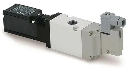 Produktfoto 1 von SMC 3/2 Öffner VP500 Pneumatisches Magnetventil G, Elektromagnet-betätigt 24V