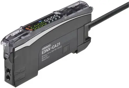 Produktfoto 1 von Omron Kunststoff NPN Faseroptik Verstärker 10 mm Vorverdrahtet 12-poliger Steckverbinder IP20 30V dc Weiße LED / 1.08 W