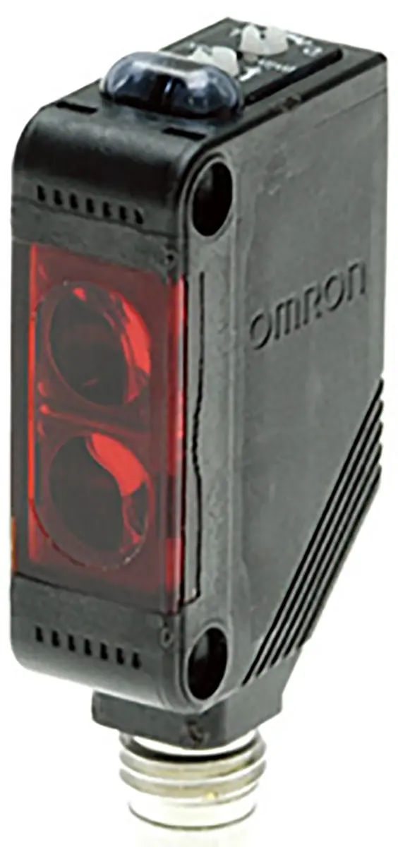 Produktfoto 1 von Omron E3Z Kubisch Optischer Sensor, Diffus, Bereich 120 mm, PNP Ausgang, 4-poliger M8-Steckverbinder