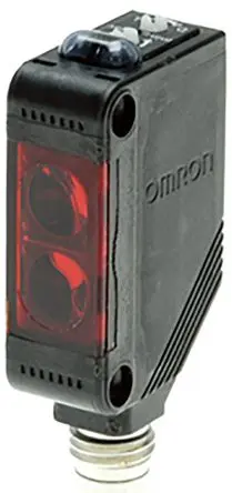 Produktfoto 1 von Omron E3Z Kubisch Optischer Sensor, Diffus, PnP Ausgang, 4-polig M8