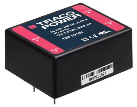 TRACOPOWER TMF Schaltnetzteil 1 5V dc 18 W, Leiterplattenmontage 264V ac