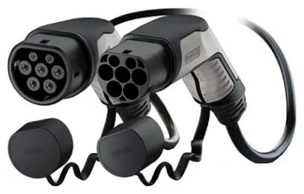 Produktfoto 1 von Phoenix Contact EV-Ladekabel 26 kW, 3-phasig, 32A Nennstrom, 4 m, Abgeschlossen, 480V ac, IP56, IP44, 6-adrig