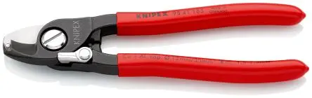 Produktfoto 1 von Knipex Knipex Glatt Kabelschneider Schließer (NO) 165mm, Schneidleistung 12 mm