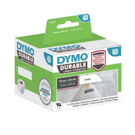 Dymo Etikette auf Rolle B. 64 mm für Dymo 450, Dymo 450 Turbo, Dymo 4XL, Dymo 450 Twin Turbo, Dymo Wireless, Dymo 450