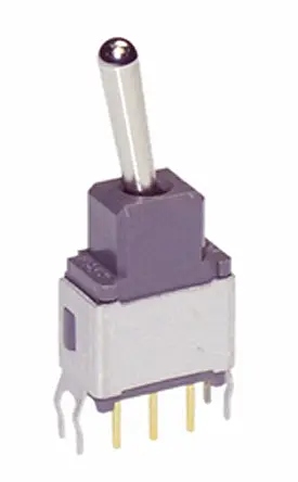 NKK Switches THT Kippschalter 1-polig Ein-Ein 0,4VA, PC-Anschluss