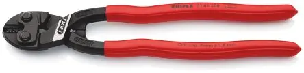 Produktfoto 1 von Knipex Kompakter Bolzenschneider, Hochlegierter CrV-Stahl 250 mm, Schneidkraft → 6 mm