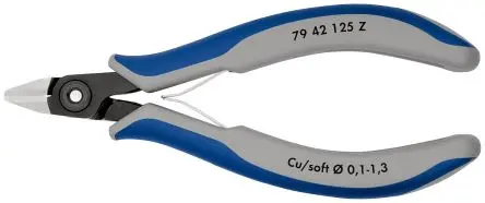 Produktfoto 1 von Knipex Knipex Präzisions-Seitenschneider 125 mm, Schneidleistung 1.3mm