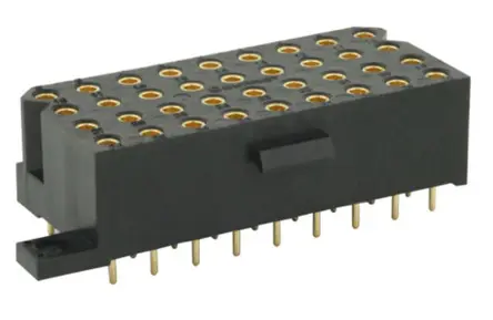 Souriau Sunbank by Eaton SMS Leiterplattenbuchse Gerade Leiterplattenmontage 36-polig / 4-reihig, Raster 5.08 mm Lot