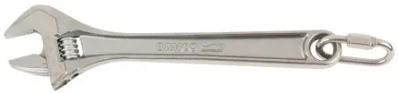 Produktfoto 1 von Bahco Schraubenschlüssel Rollgabelschlüssel, Einstellbar Griff, Backenweite 31 mm, / Länge 255mm