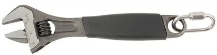 Produktfoto 1 von Bahco Schraubenschlüssel Rollgabelschlüssel, Gummigriff Griff, Backenweite 31 mm, / Länge 250mm