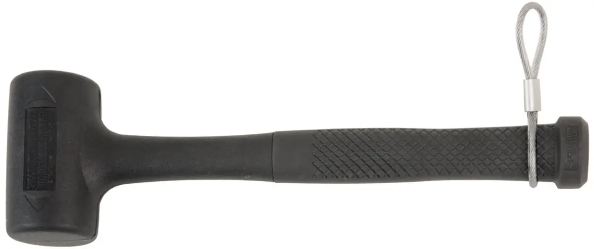 Produktfoto 1 von Bahco Hammer, Rückschlagfreier Hammer aus Edelstahl 620 g Rutschfestes Material-Stiel 32 mm