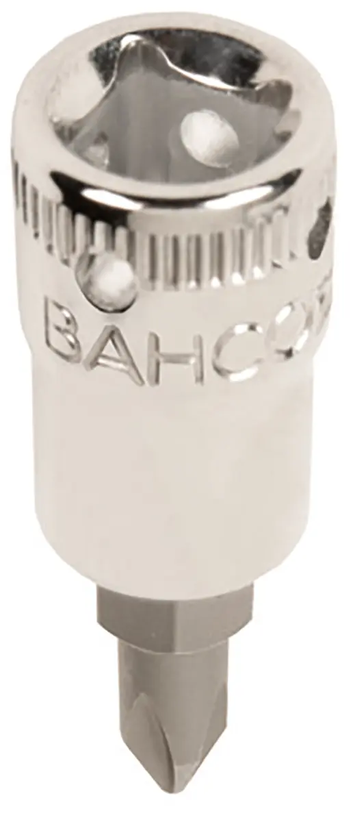 Produktfoto 1 von Bahco 1/4 in Square PH1 Schraubbit, Phillips Chrom Vanadium Stahl, 1-teilig, 36 mm