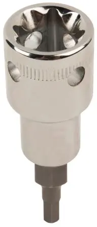 Bahco 12.7 mm 6 mm Sechskant Schraubbit, Sechskant Chrom Vanadium Stahl, 1-teilig, 60mm