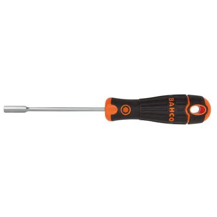Produktfoto 1 von Bahco 8 mm Sechskant Steckschlüssel-Handgriff Schließer (NO), Länge 267mm / Klinge 150 mm