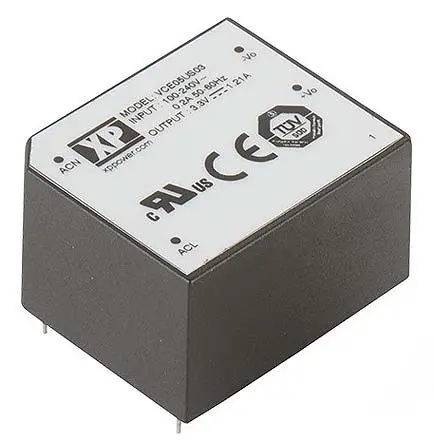 XP Power VCE Schaltnetzteil 1 12V dc 5 W, Leiterplattenmontage 264V ac