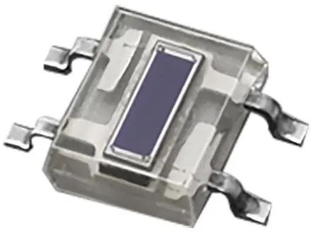 Produktfoto 1 von Hamamatsu Photonics S4584 Fotodiode Infrarot 65 ° 960 nm, Oberfläche SMD-Gehäuse 4-Pin