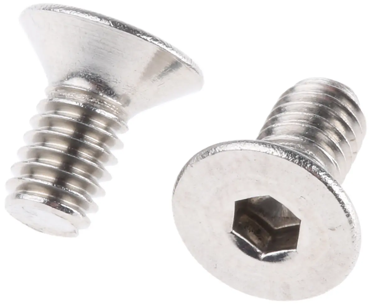 Produktfoto 1 von RS PRO Senkkopf Innensechskantschraube, Edelstahl A4, M10 x 1.5mm, 80mm