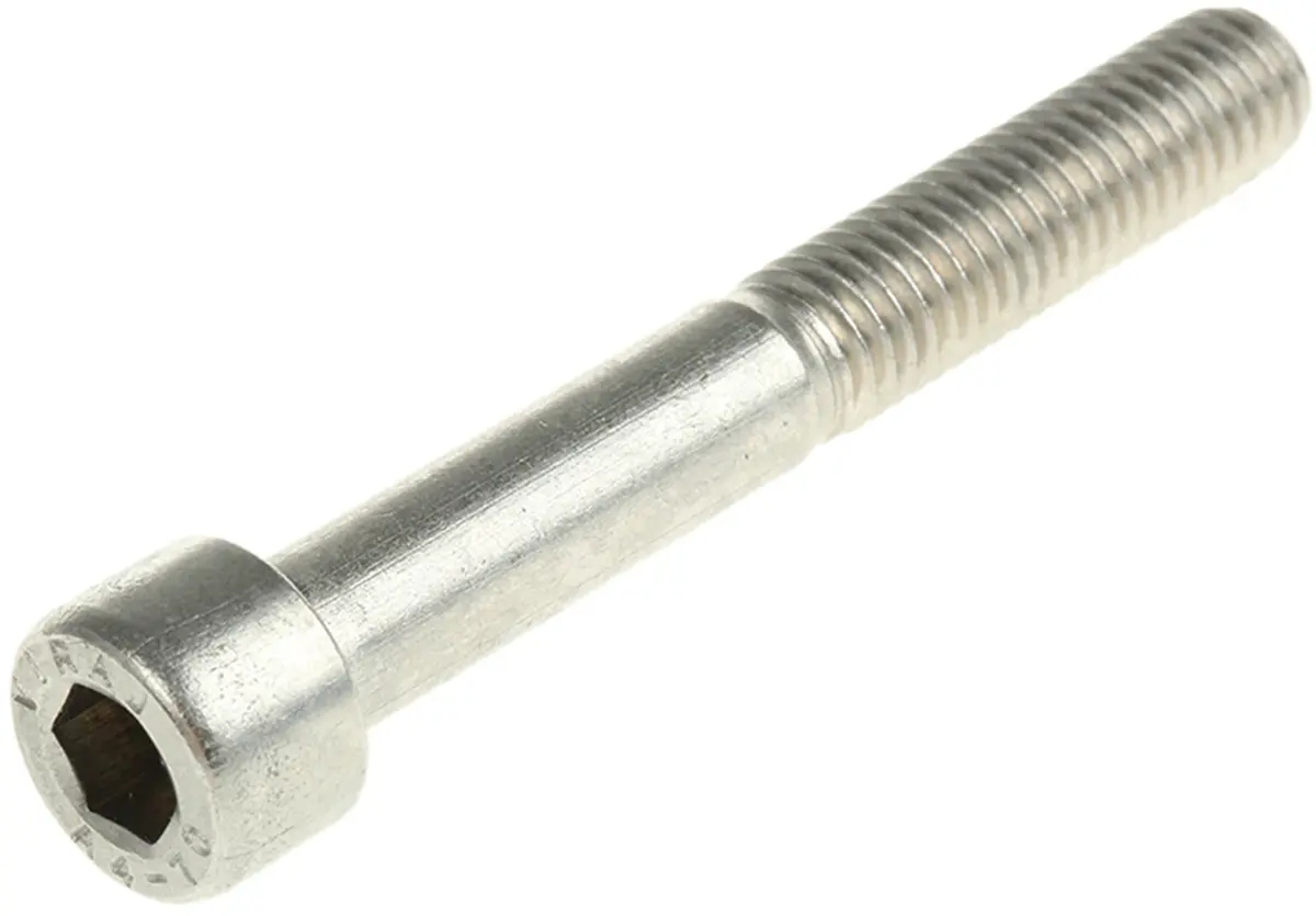 Produktfoto 1 von RS PRO Zylinderkopf Innensechskantschraube, Edelstahl A4, M12 x 1.75mm, 60mm