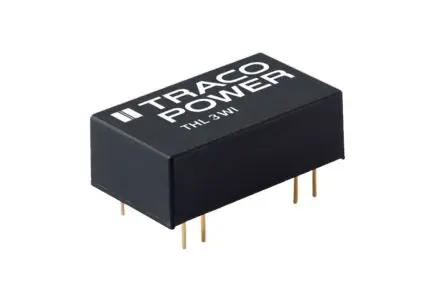 TRACOPOWER THL 3WI DC/DC Konverter, 12V dc OUT 125 mA Durchsteckmontage 75V dc 1.5 kV dc 3 W -40 °C 85 °C