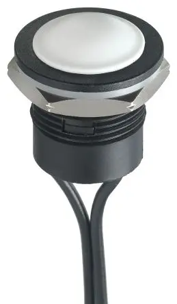 Produktfoto 1 von APEM IA Druckschalter Tastend Panel Ø 16.2 mm, SPST / 2A 24 V dc, IP65, IP67