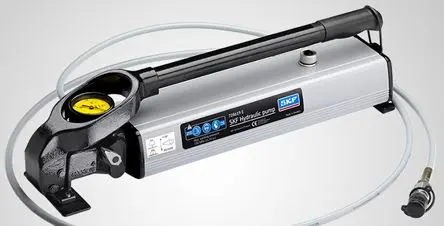 Produktfoto 1 von SKF Hydraulik-Handpumpe, 2550 cm³ Hand, 20 cm³ / 1 cm³, 150 Mpa max., 11.4 kg