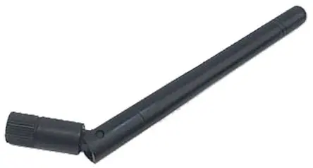 Produktfoto 1 von Siretta DELTA 7A Peitschenantenne WLAN (Dualband), ISM-Band Multiband-Antenne Außen- / 2.1 dBi SMA RP Stecker Rundstrahl