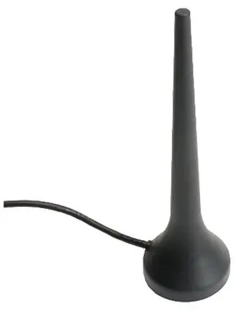 Produktfoto 1 von Siretta Mike 1A Antenne, Stange, SMA, Magnetisch, Stecker, Peitsche, Rundstrahl, 3 dBi