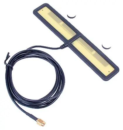 Produktfoto 1 von Siretta ALPHA 40 Multiband-Antenne, Innen-, T-Stab, SMA, Klebend, Stecker, Symmetrischer Dipol, Rundstrahl, 2 dBi