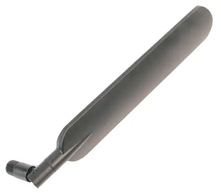 Produktfoto 1 von Siretta Multiband-Antenne, Innen-, Rundstrahl, Flachstift, SMA, Stecker, 3 dBi