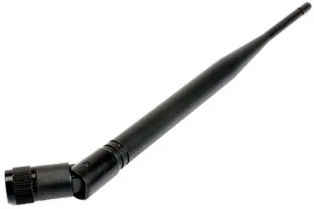 Produktfoto 1 von Siretta DELTA 6B Peitschenantenne WLAN WiFi-Antenne Außen- / 5 dBi SMA Stecker Rundstrahl