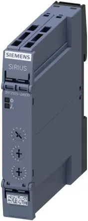 Produktfoto 1 von Siemens 3RP25 Zeitrelais, DIN-Hutschiene 24 V dc 24V ac, 0.05 s to 100 h, 1 Kont. Multifunktion, 1-poliger Umschalter