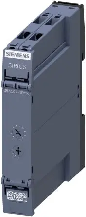 Produktfoto 1 von Siemens 3RP25 Zeitrelais, DIN-Hutschiene 12 to 240 V dc 12V ac, 240 V ac, 0.05 to 240 s, 1 Kont. 1, SPST