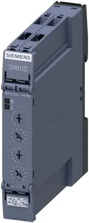 Produktfoto 1 von Siemens 3RP25 Zeitrelais, DIN-Hutschiene 12 to 240 V ac/dc 12V ac, 240 V ac, 0.05 s to 100 h, 1 Kont. 1, 1-poliger