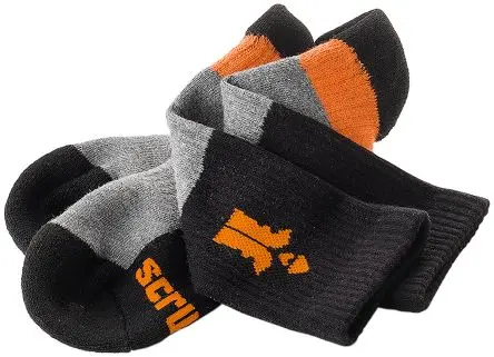 Produktfoto 1 von Scruffs Trade Socken, Baumwolle Schwarz 45/48, Größe 450 to 480 mm, 3 Paar