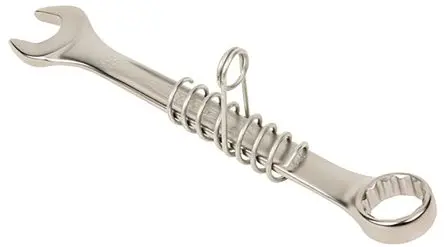 Bahco Ring-Maulschlüssel 13 mm Hochwertiger legierter Stahl Höhensicher, Länge 169mm