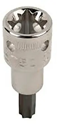 Produktfoto 1 von Bahco 12.7 mm T50 Schraubbit, Vierkant Chrom Vanadium Stahl, 1-teilig, 60mm