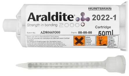 Produktfoto 1 von Araldite 2022-1 Flüssig Weiß, Gelb, für Metall, Kunststoff, Klebend, 50 ml
