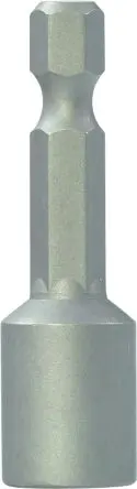 RS PRO 6.35 mm 9.53 mm Innensechskant Schraubbit, Sechskant Magnet, 1-teilig, 50 mm
