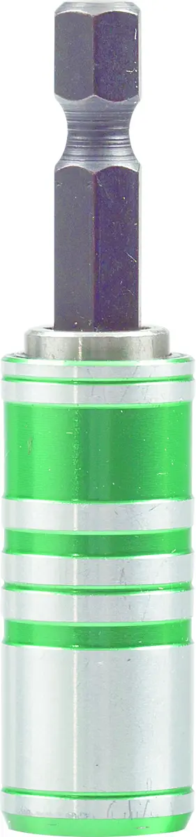 Produktfoto 1 von RS PRO 6.35 mm 6.35 mm Innensechskant Bithalter, Sechskant Magnet, 1-teilig, 60 mm