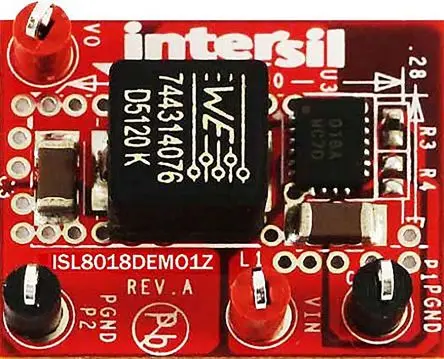 Produktfoto 1 von Renesas Electronics ISL8018 Demo-Tafel, Demoboard Abwärtsregler, für Synchroner Abwärtsregler